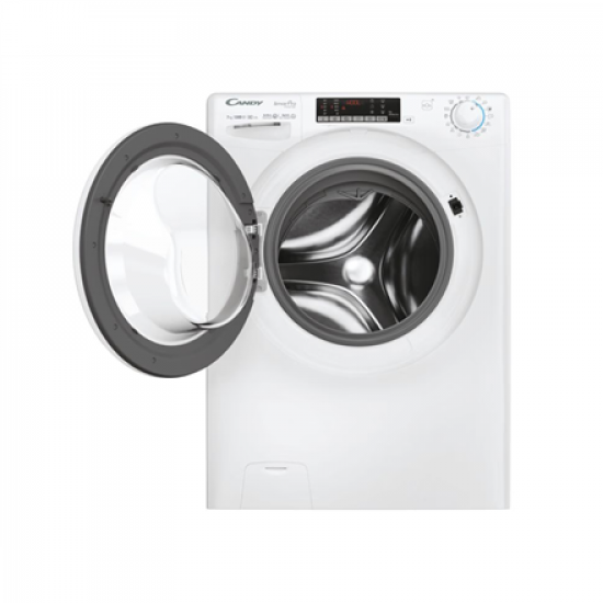 Candy Washing machine | CO4 374TWM6/1-S | Energy efficiency class A | Front loading | Washing capacity 7 kg | 1300 RPM | Depth 45.4 cm | Width 60 cm | Display | 4-digit | Direct drive | Wi-Fi | White