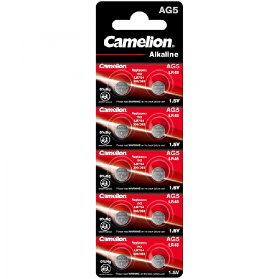 Camelion AG5/LR754/393/193 | Alkaline | 10 pc(s)