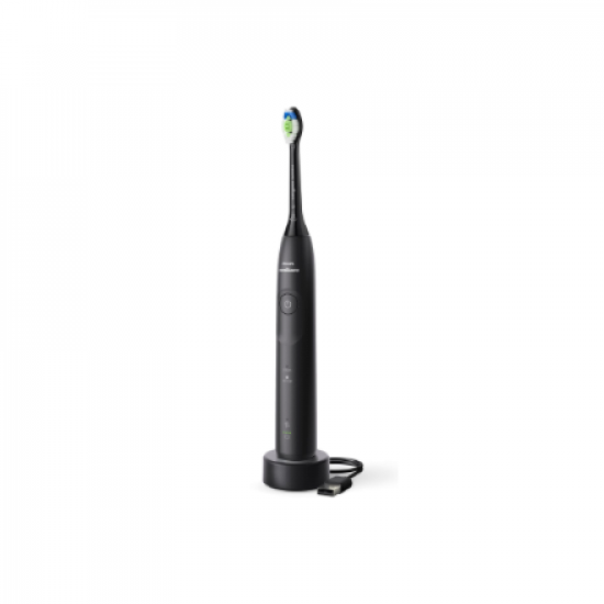 Philips | Electric Toothbrush | HX7111/01 Sonicare Series 5500 | Rechargeable | For adults | Number of brush heads included 1 | Number of teeth brushing modes 2 | Black