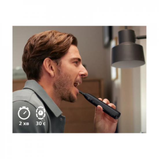 Philips | Electric Toothbrush | HX7111/01 Sonicare Series 5500 | Rechargeable | For adults | Number of brush heads included 1 | Number of teeth brushing modes 2 | Black