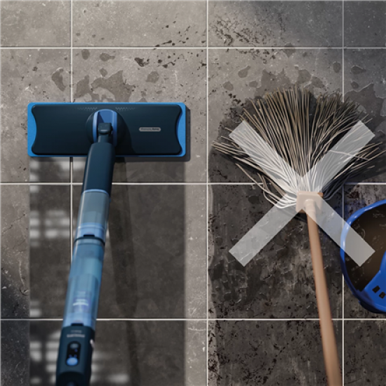 Philips | Electric Mop | XV5113/01 OneUp 5000 Series | Cordless operating | Operating time (max) 70 min | Blue/Black