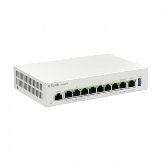 D-Link Wireless router | DBR-600-P/E | 10/100/1000 Mbit/s | Ethernet LAN (RJ-45) ports 8 | Mesh Support Yes | MU-MiMO No | No mobile broadband
