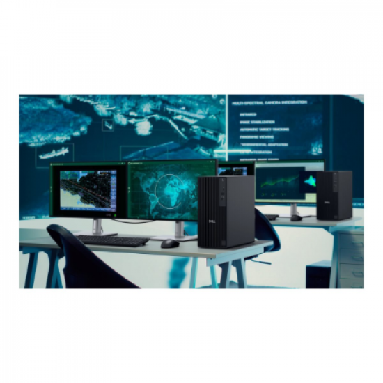 Dell Pro | QCT1250 | Desktop | Tower | Intel Core i7 | i7-14700 | Internal memory 16 GB | DDR5 | Solid-state drive capacity 512 GB | Intel Integrated Graphics | No Optical Drive | Keyboard language No keyboard | Windows 11 Pro | Warranty 36 month(s)