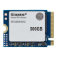 Kingston SSD | SNV3SM3/500G | 500 GB | SSD form factor M.2 2280 | Solid-state drive interface PCIe 4.0 x4 NVMe | Read speed 5000 MB/s | Write speed 3000 MB/s