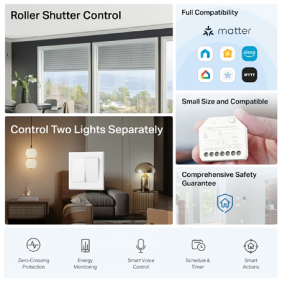 TP-LINK Smart Switch Module | Tapo S112 | White