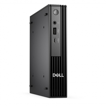 Dell Pro | QCM1250 | Desktop | Micro | Intel Core i3 | i3-14100T | Internal memory 16 GB | DDR5 | Solid-state drive capacity 512 GB | Keyboard language No keyboard | Windows 11 Pro | Warranty 36 month(s)