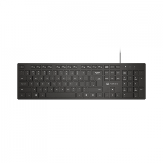 Natec Herring | Keyboard | Wired | US | Black | USB Type-A