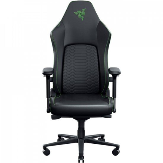 Razer Ergonomic Gaming Chair with Breathable Comfort | Iskur V2 NewGen | Black/Green