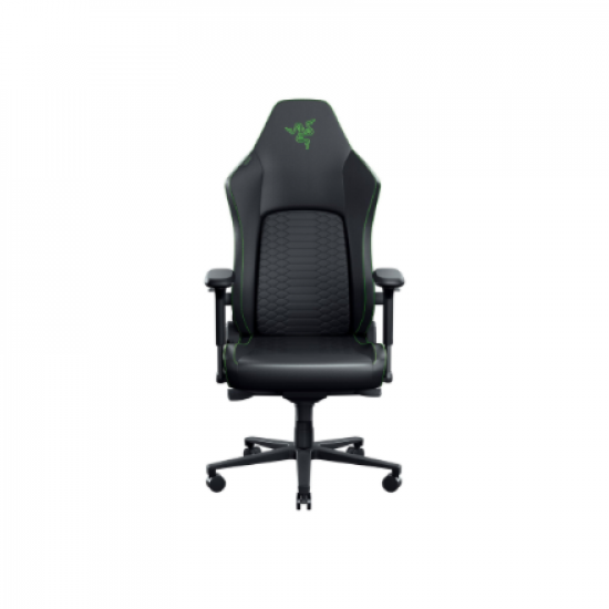 Razer Ergonomic Gaming Chair with Breathable Comfort | Iskur V2 NewGen | Black/Green