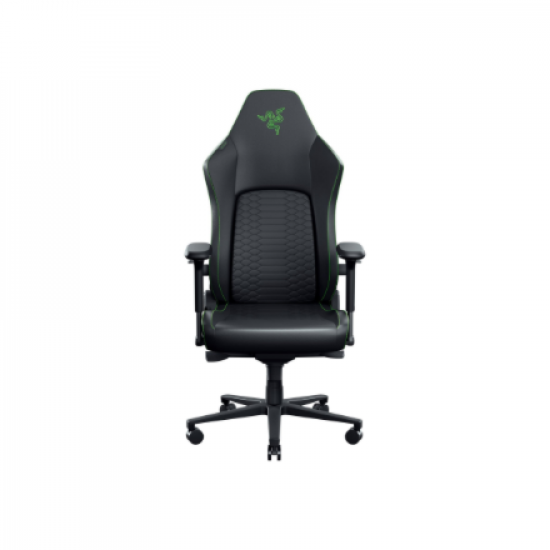 Razer Ergonomic Gaming Chair with Breathable Comfort | Iskur V2 NewGen | Black/Green
