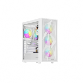 Genesis Gaming PC Case | Diaxid 605 ARGB | White | Midi Tower