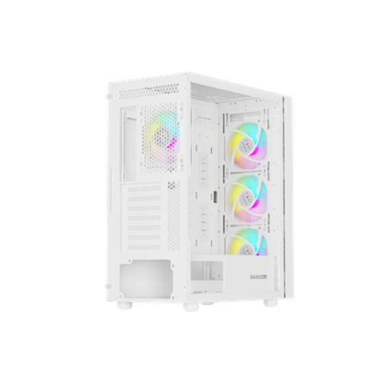 Genesis Gaming PC Case | Diaxid 605 ARGB | White | Midi Tower
