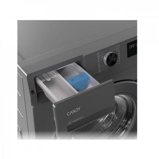 Candy Washing machine | BR 26SSR6G-S | Energy efficiency class A | Front loading | Washing capacity 6 kg | 1200 RPM | Depth 42 cm | Width 59.5 cm | Display | Digital | Steam function | Wi-Fi | Grey