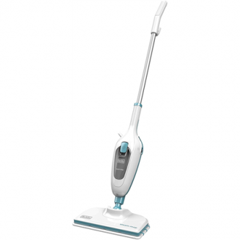 BLACK & DECKER Steam mop | FSM13E1-QS | Power 1300 W | Water tank capacity 0.38 L | White