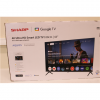 SALE OUT. Sharp 43HL4265E | 43 | Smart TV | Google TV | UHD | Black | DAMAGED PACKAGING