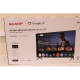 SALE OUT. Sharp 43HL4265E | 43 | Smart TV | Google TV | UHD | Black | DAMAGED PACKAGING