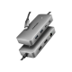 AXAGON USB-C 10Gbps DUAL 4K DISPLAY 7in1 hub | HMC-CUB83X2