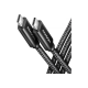 AXAGON NewGEN+ USB-C to USB-C 4 Gen 3×2/240 W cable, 0.5 m | BUCM4X-CM05AB