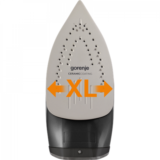 Gorenje SIH3200BKS | Steam Iron | 3200 W | Water tank capacity 420 ml | Continuous steam 40 g/min | Steam boost performance 250 g/min