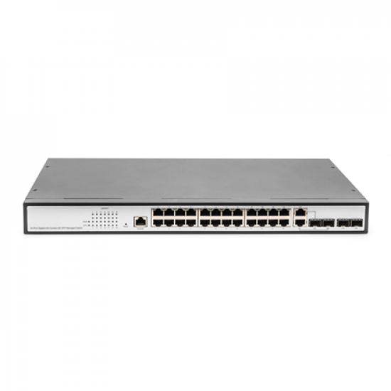 Digitus 24-Port Gigabit Switch | DN-80221-3 | Managed L2 | Desktop/Wall-mountable