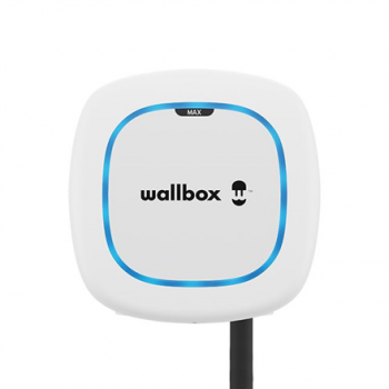 Wallbox Electric Vehicle charge | Pulsar Max | 22 kW | Wi-Fi, Bluetooth | 5 m | White
