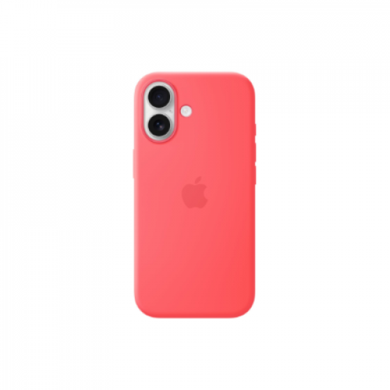 Apple iPhone 17 Silicone Case with MagSafe – Bright Guava