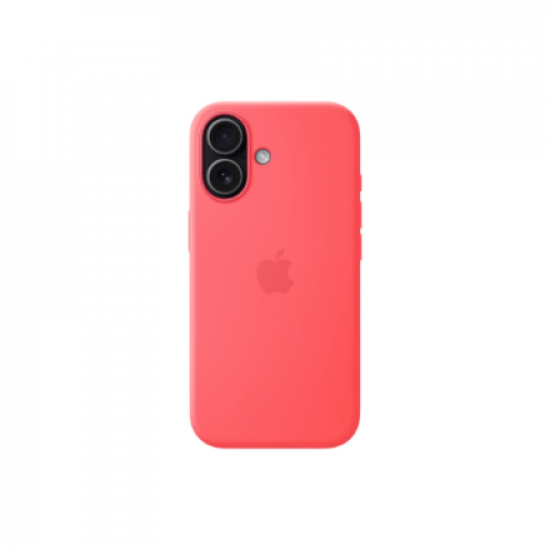 Apple iPhone 17 Silicone Case with MagSafe – Bright Guava