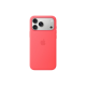 Apple iPhone 17 Pro Max Silicone Case with MagSafe – Bright Guava