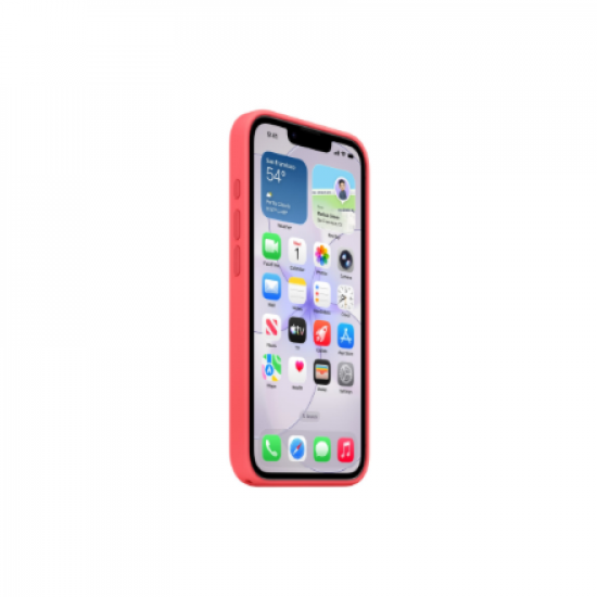 Apple iPhone 17e Silicone Case with MagSafe – Bright Guava