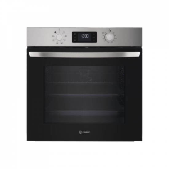 INDESIT Oven | IO 255HU X | 71 L | Electric | Hydrolytic | Electronic | Height 59.5 cm | Width 59.5 cm | Stainless steel