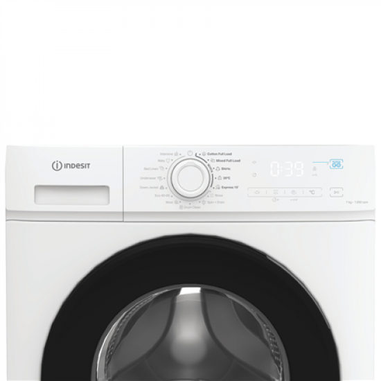Indesit IMA 762B MY TIME EE Washing machine, A, Front loading, Washing capacity 7 kg, 1200 RPM, Depth 47.4 cm, White | INDESIT