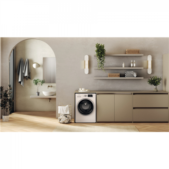 Whirlpool Washing machine | FFD 9489 BCV EE | Energy efficiency class A | Front loading | Washing capacity 9 kg | 1400 RPM | Depth 63 cm | Width 60 cm | Display | LCD | Steam function | White