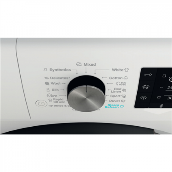 Whirlpool Washing machine | FFD 11489 BV EE | Energy efficiency class A | Front loading | Washing capacity 11 kg | 1400 RPM | Depth 61 cm | Width 60 cm | Display | LCD | Steam function | White