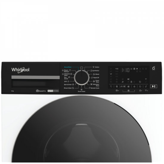 Indesit WPM 87W ADS EE Washing machine, A, Front loading, Washing capacity 8 kg, 1351 RPM, Depth 55 cm, White | Whirlpool