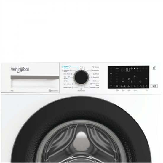 Indesit WAM 97WB EE Washing machine, A, Front loading, Washing capacity 9 kg, 1351 RPM, Depth 58 cm, White | Whirlpool