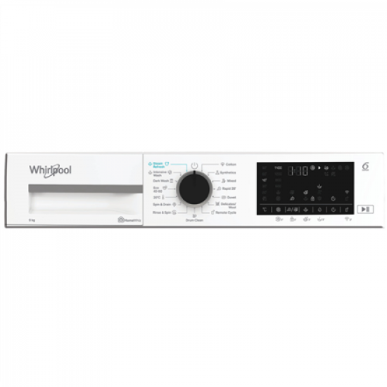 Indesit WAM 97WB EE Washing machine, A, Front loading, Washing capacity 9 kg, 1351 RPM, Depth 58 cm, White | Whirlpool