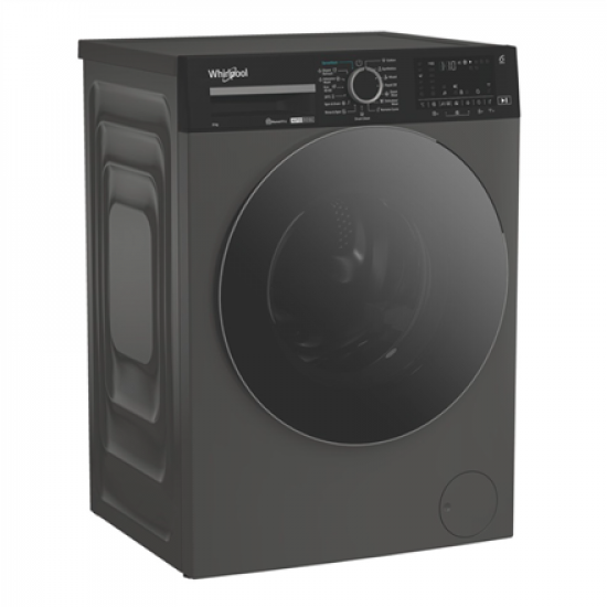 Whirlpool WPM 87G ADS EE Washing machine, A, Front loading, Washing capacity 8 kg, 1351 RPM, Depth 55 cm, Black | Whirlpool
