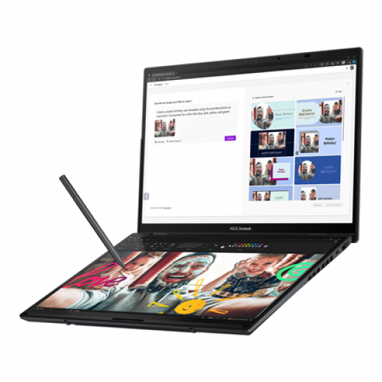 ASUS Zenbook Duo UX8406CA-QL287W | Asus | Zenbook Duo UX8406CA-QL287W | Inkwell Gray | 14 