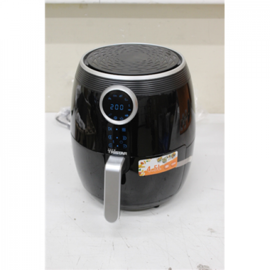 SALE OUT. Tristar FR-6956 Digital Crispy Fryer, 5 servings per baking session, 4.5L, No oil needed, 1500 W, Black | Tristar Digital Crispy Fryer | FR-6956 | Power 1500 W | Capacity 4.5 L | Black | DAMAGED PACKAGING, SCRATCHED ON THE SIDE
