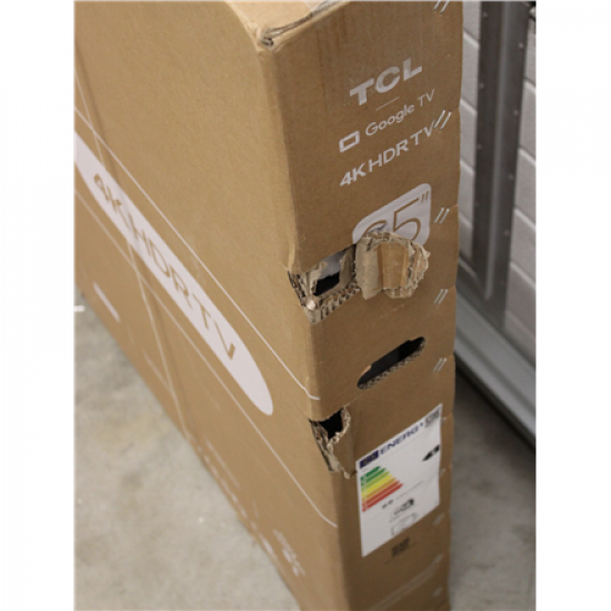 SALE OUT. TCL LED 4K TV | 65V6C | 65 | Smart TV | Google TV | Black | DAMAGED PACKAGING
