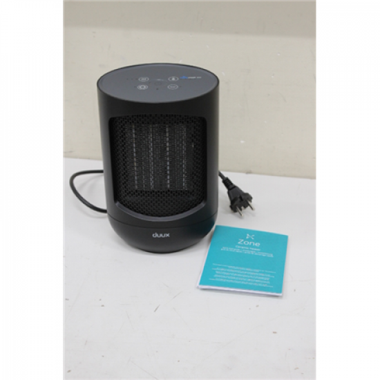 SALE OUT. Duux Zone Personal Ceramic Heater, Power consumption 600, 900, 1500 W, Black | SALE OUT. SALE OUT. Duux Zone Personal Ceramic Heater | Ceramic Heater | 600/900/1500 W | Black | DEMO | IP21