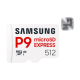 Samsung P9 Express | 512 GB | microSD | Flash memory class U3, V30, A1
