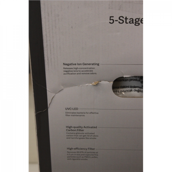 SALE OUT. Xiaomi Mijia Smart Air Purifier 6 EU | SALE OUT. Xiaomi Mijia Smart Air Purifier 6 EU | 40 W | Suitable for rooms up to 29-50 m² | White | DAMAGED PACKAGING AS DEMO