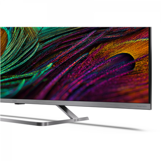 Sharp 4K QLED MiniLED TV | 50JP7265E | 50 | Smart TV | Google TV | UHD | Silver