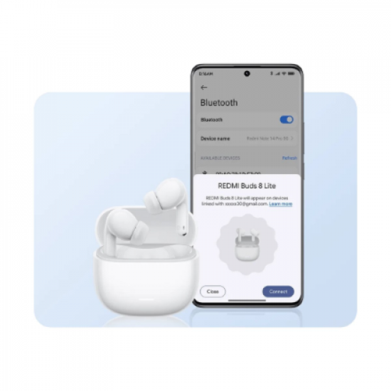 Xiaomi REDMI Buds 8 Lite, White | Xiaomi