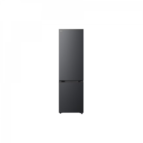 LG Refrigerator | GBBSJ1CCEP | Energy efficiency class C | Free standing | Combi | Height 186 cm | Fridge net capacity 220 L | Freezer net capacity 113 L | Display | 34 dB | Black