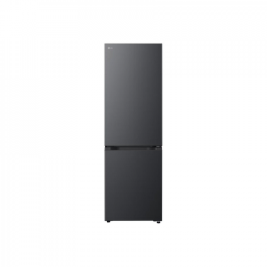 LG Refrigerator | GBBSJ1CCEP | Energy efficiency class C | Free standing | Combi | Height 186 cm | Fridge net capacity 220 L | Freezer net capacity 113 L | Display | 34 dB | Black