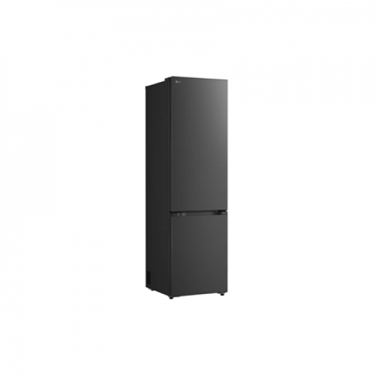 LG Refrigerator | GBBSJ1CCEP | Energy efficiency class C | Free standing | Combi | Height 186 cm | Fridge net capacity 220 L | Freezer net capacity 113 L | Display | 34 dB | Black