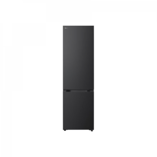 LG Refrigerator | GBBS322CEV | Energy efficiency class C | Free standing | Combi | Height 203 cm | Fridge net capacity 262 L | Freezer net capacity 113 L | Display | 34 dB | Black