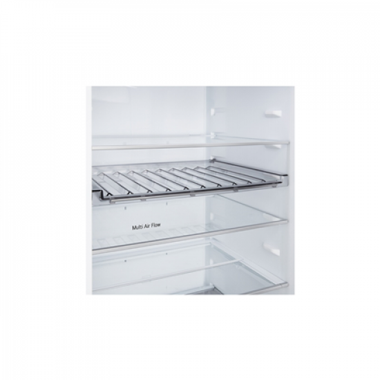 LG Refrigerator | GBBS322CEV | Energy efficiency class C | Free standing | Combi | Height 203 cm | Fridge net capacity 262 L | Freezer net capacity 113 L | Display | 34 dB | Black